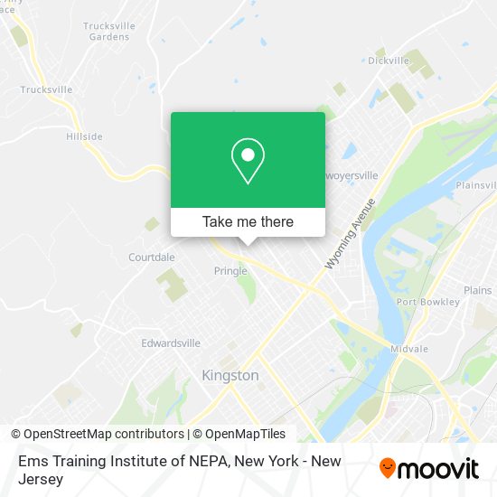 Mapa de Ems Training Institute of NEPA