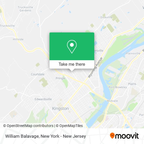 William Balavage map