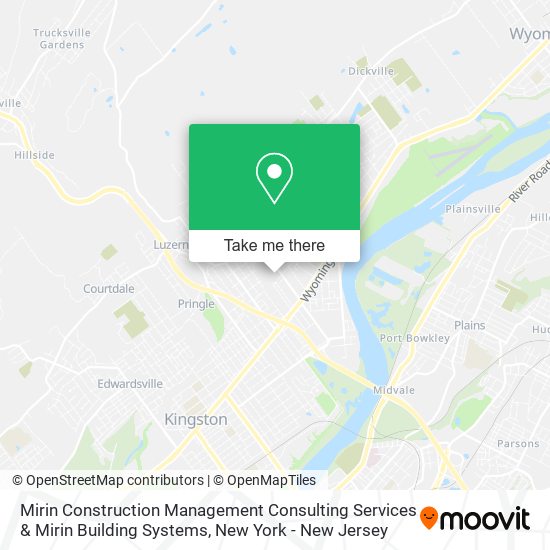 Mirin Construction Management Consulting Services & Mirin Building Systems map