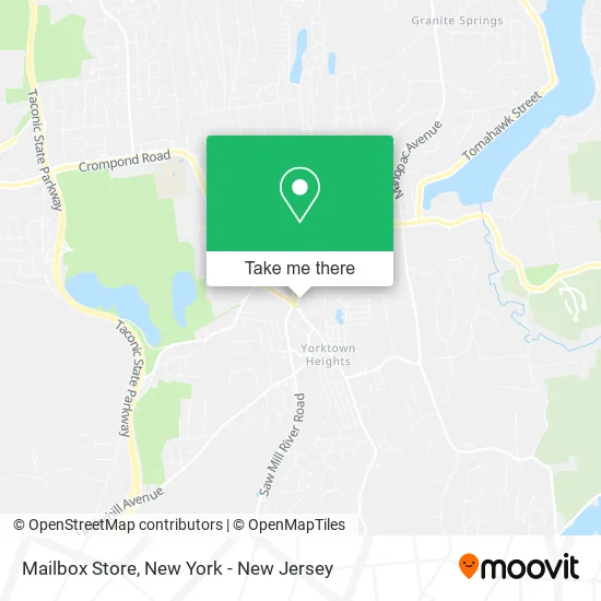 Mailbox Store map