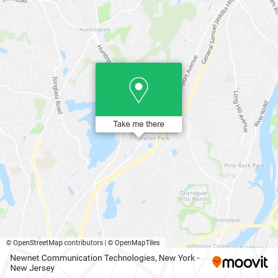 Mapa de Newnet Communication Technologies