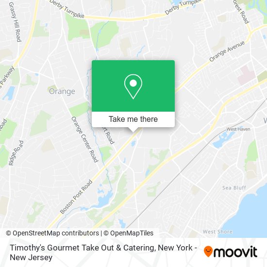 Mapa de Timothy's Gourmet Take Out & Catering