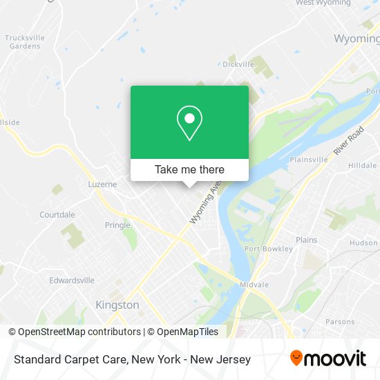 Mapa de Standard Carpet Care