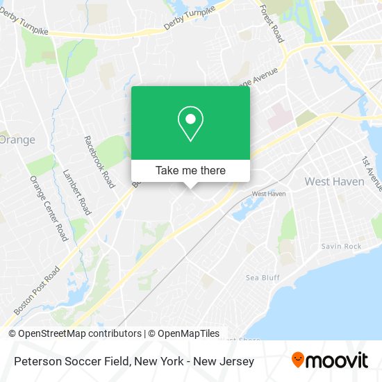 Mapa de Peterson Soccer Field