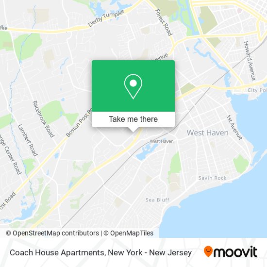 Coach House Apartments map