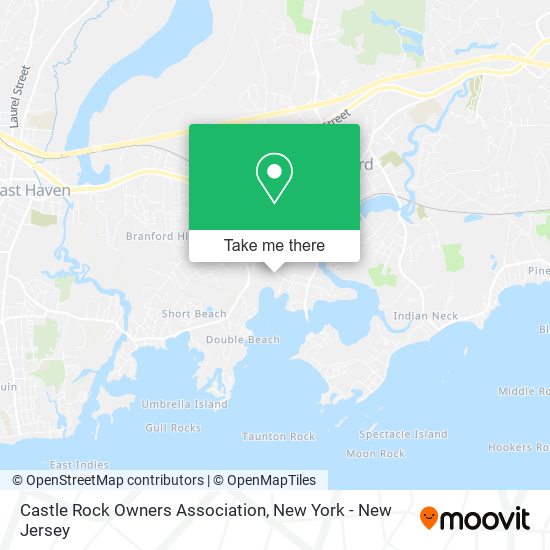 Castle Rock Owners Association map