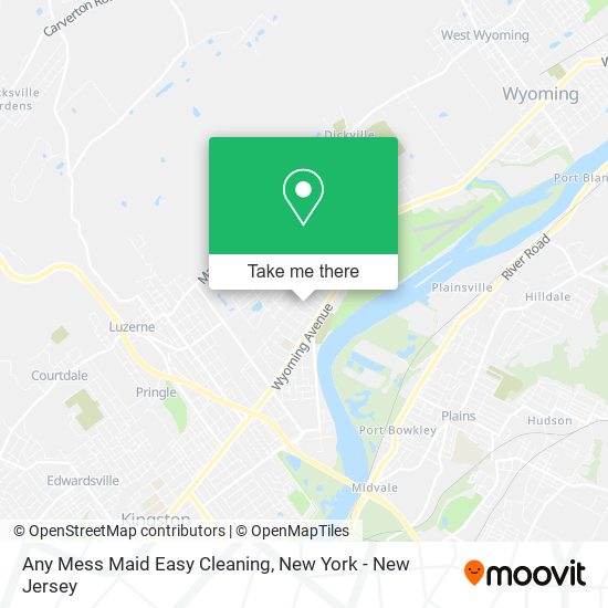 Mapa de Any Mess Maid Easy Cleaning