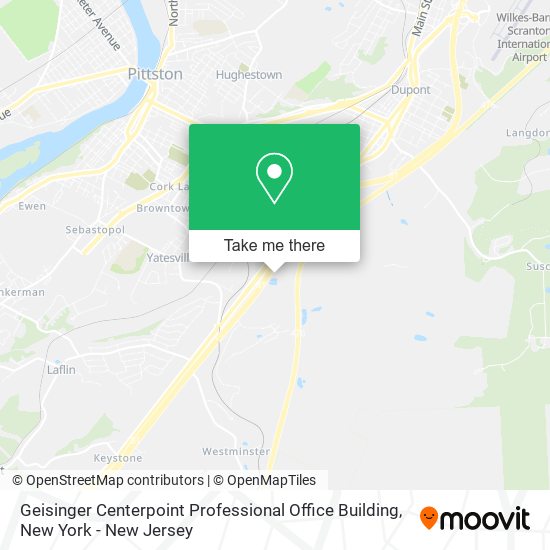Mapa de Geisinger Centerpoint Professional Office Building