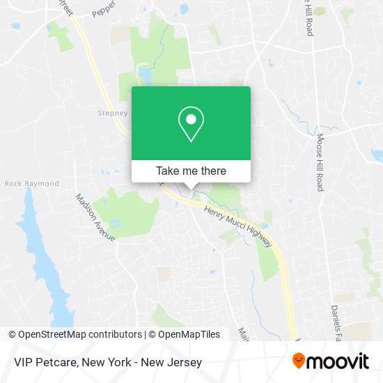 VIP Petcare map