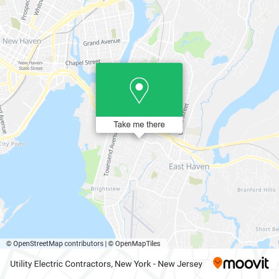 Utility Electric Contractors map