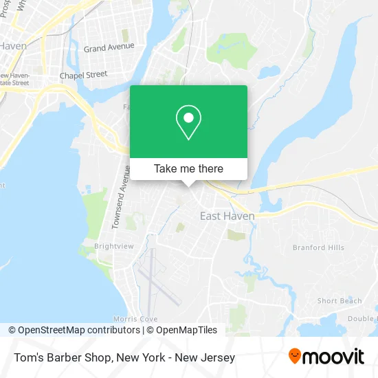 Tom's Barber Shop map