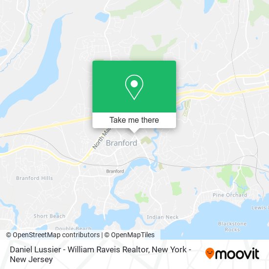 Daniel Lussier - William Raveis Realtor map