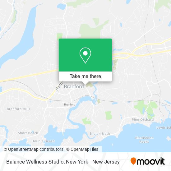 Mapa de Balance Wellness Studio