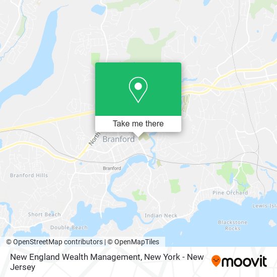 Mapa de New England Wealth Management