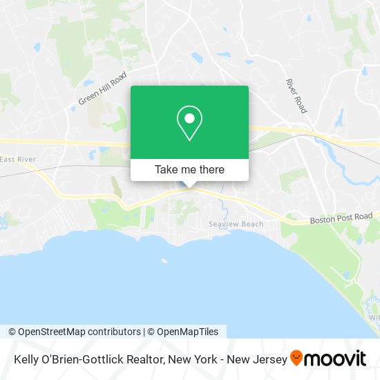 Kelly O'Brien-Gottlick Realtor map