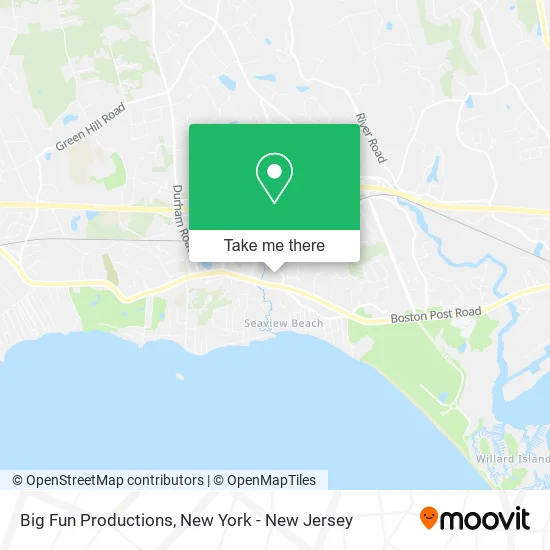 Big Fun Productions map