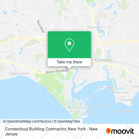 Connecticut Building Contractor map