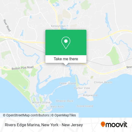 Rivers Edge Marina map