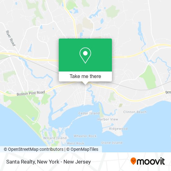 Santa Realty map