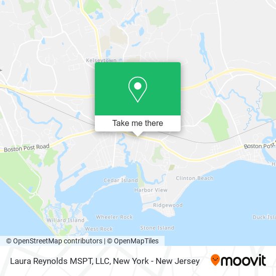 Laura Reynolds MSPT, LLC map