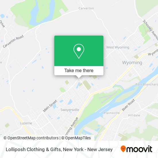 Lolliposh Clothing & Gifts map