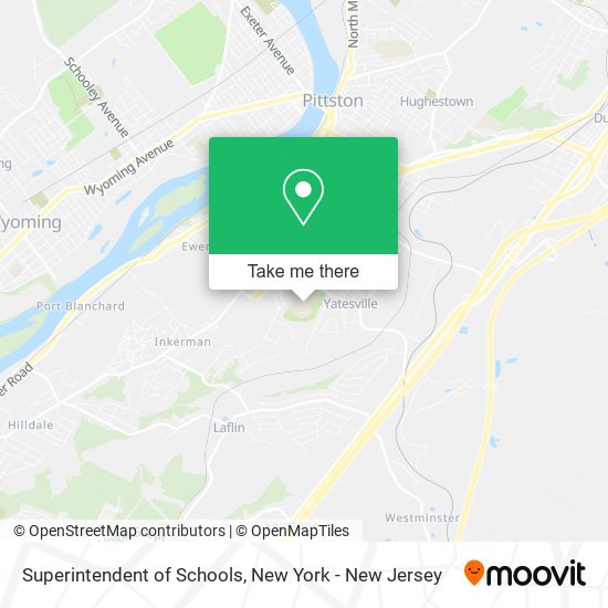Superintendent of Schools map