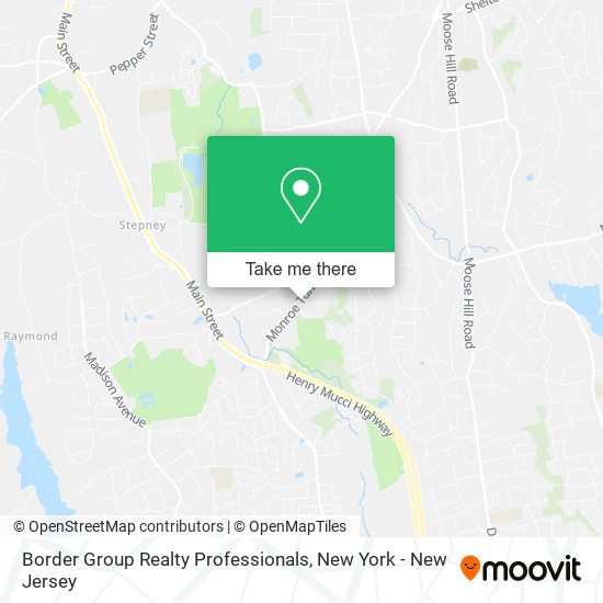 Mapa de Border Group Realty Professionals