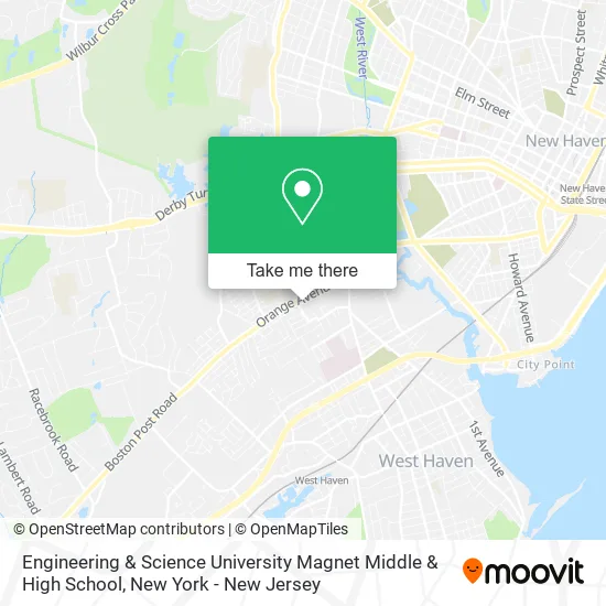 Mapa de Engineering & Science University Magnet Middle & High School