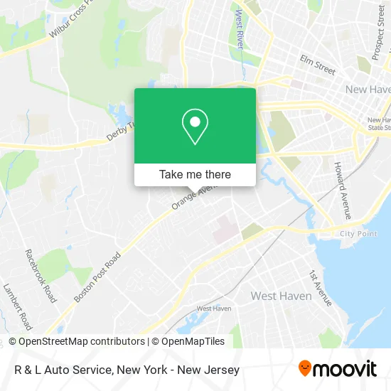 R & L Auto Service map