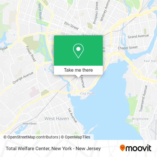 Total Welfare Center map