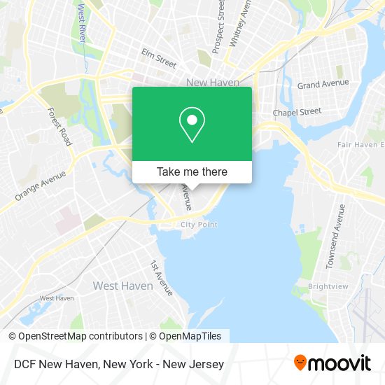 Mapa de DCF New Haven
