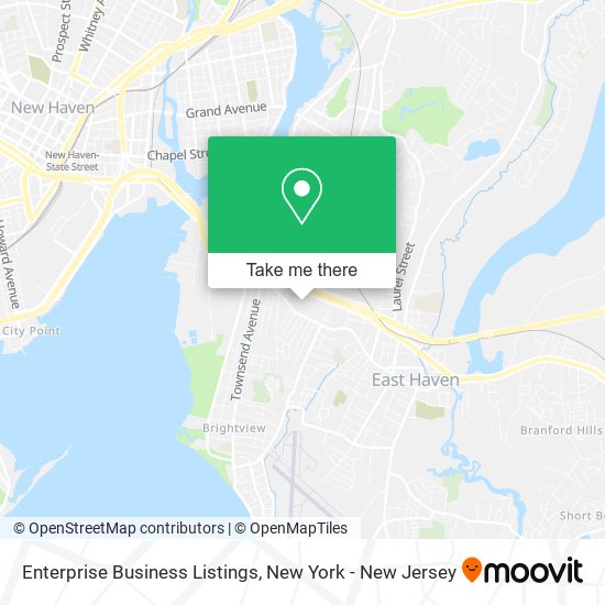 Mapa de Enterprise Business Listings