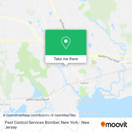 Pest Control Services Bomber map