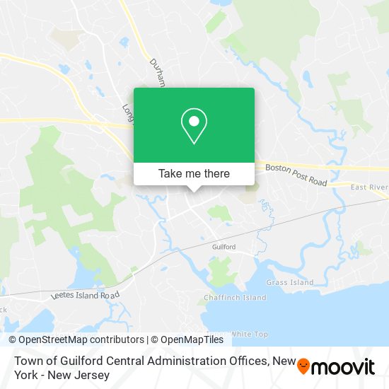 Town of Guilford Central Administration Offices map