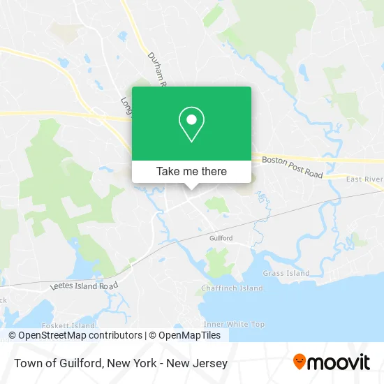 Town of Guilford map