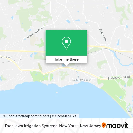 Excellawn Irrigation Systems map