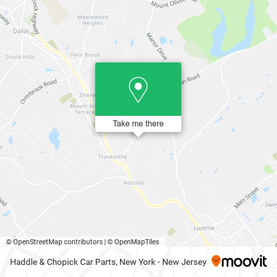 Mapa de Haddle & Chopick Car Parts