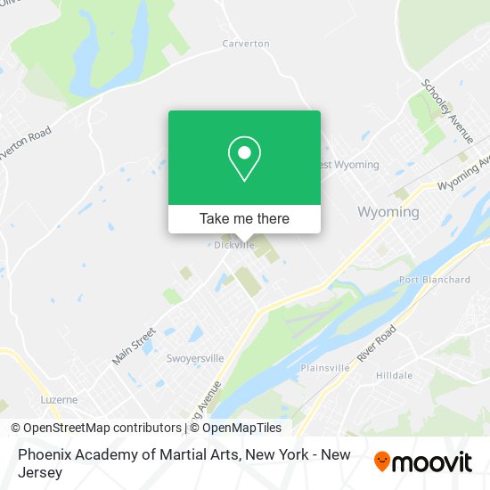 Phoenix Academy of Martial Arts map