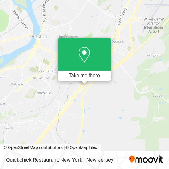 Quickchick Restaurant map