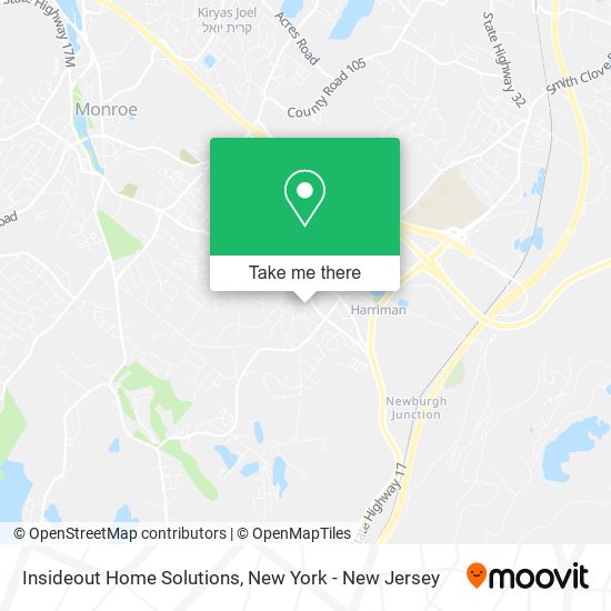 Insideout Home Solutions map