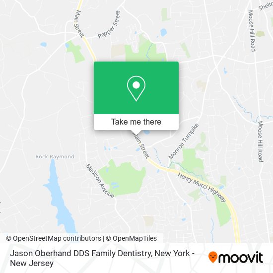 Mapa de Jason Oberhand DDS Family Dentistry