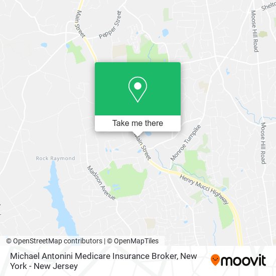 Michael Antonini Medicare Insurance Broker map