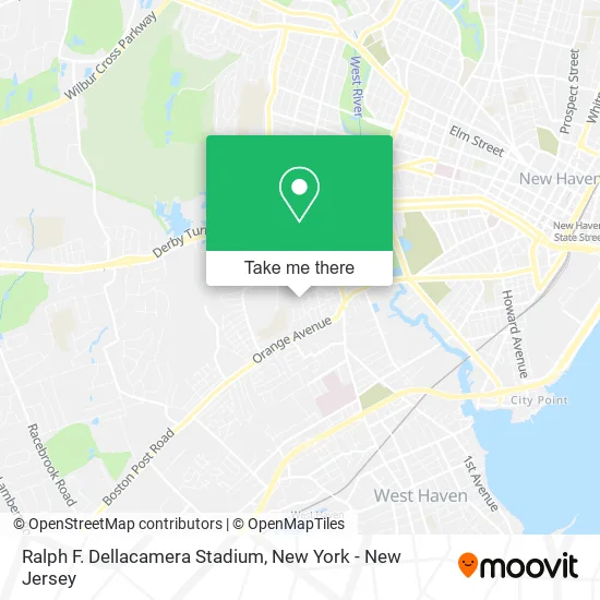 Ralph F. Dellacamera Stadium map
