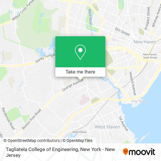 Tagliatela College of Engineering map