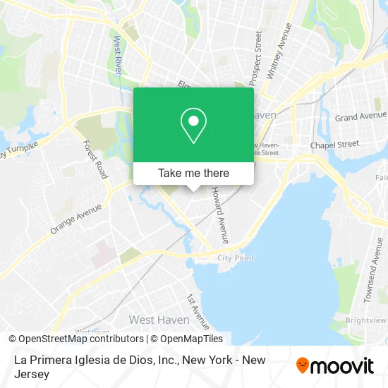 La Primera Iglesia de Dios, Inc. map