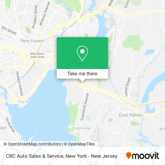 CRC Auto Sales & Service map