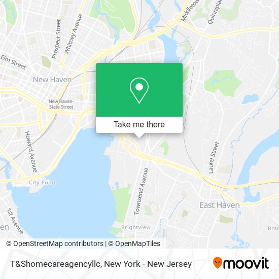 T&Shomecareagencyllc map