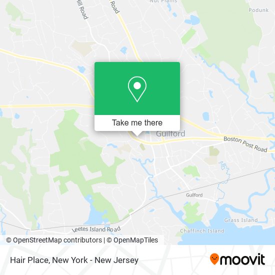 Hair Place map