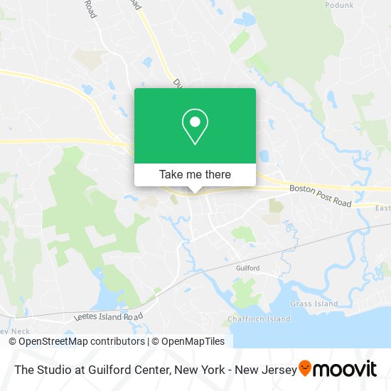 Mapa de The Studio at Guilford Center