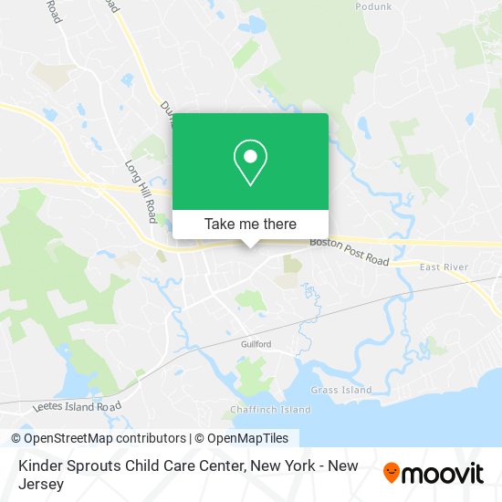 Mapa de Kinder Sprouts Child Care Center